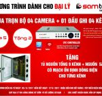 Khuyến mãi tháng 6: Mua 5 Tặng 2 cho bộ camera, đầu ghi hình Samtech