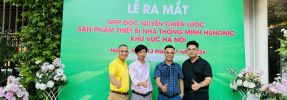 Hoàng Nguyễn tham dự Lễ ra mắt NPP độc quyền chiến lược sản phẩm thiết bị nhà thông minh Hunonic khu vực Hà Nội
