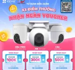 EZVIZ PNR SIÊU ƯU ĐÃI - VOUCHER TRỊ GIÁ LÊN ĐẾN 500K