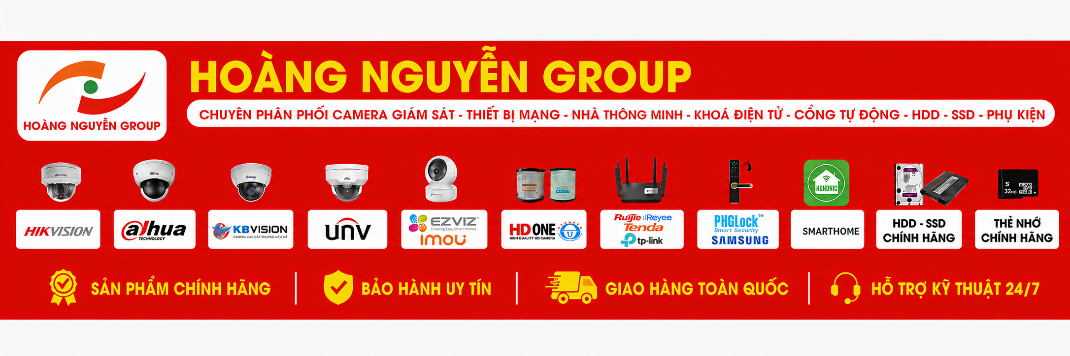Hoàng Nguyễn CCTV - Số 1 Ngành hàng an ninh giám sát