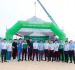 HOÀNG NGUYỄN THAM DỰ LỄ KHỞI CÔNG NHÀ MÁY HUNONIC VIỆT NAM – DẤU MỐC PHÁT TRIỂN CÔNG NGHỆ NHÀ THÔNG MINH VIỆT