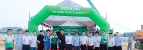 HOÀNG NGUYỄN THAM DỰ LỄ KHỞI CÔNG NHÀ MÁY HUNONIC VIỆT NAM – DẤU MỐC PHÁT TRIỂN CÔNG NGHỆ NHÀ THÔNG MINH VIỆT