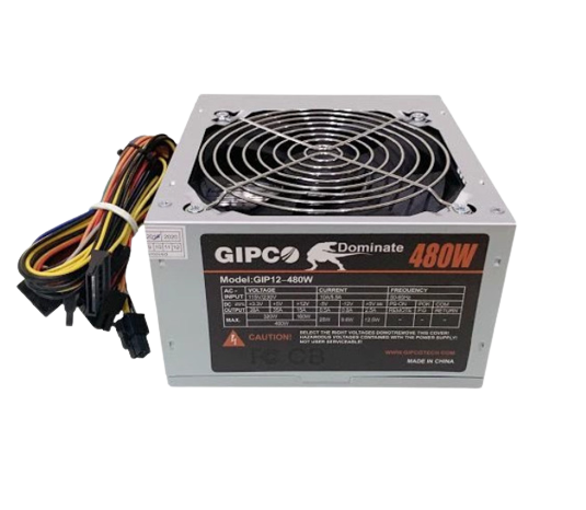 Nguồn máy tính GIPCO FAN12 - 480w