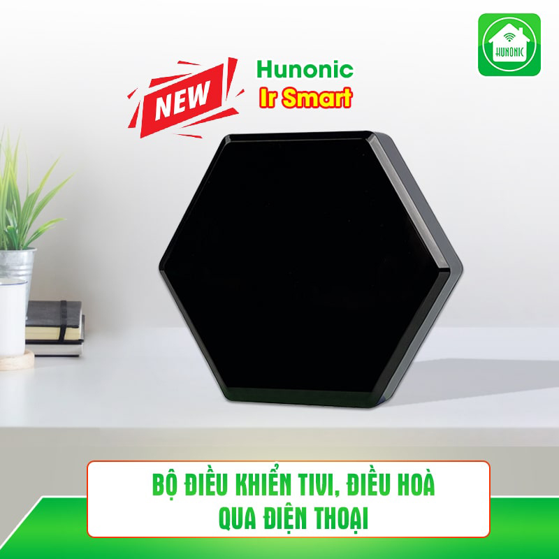 Bộ điều khiển Tivi, Điều Hoà qua điện thoại, Hunonic IR Smart - Chính hãng bảo hành 12 tháng