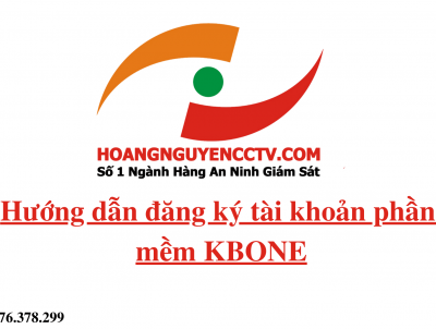 Hướng dẫn đăng ký tài khoản phần mềm KBONE