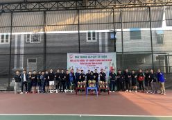 KHAI MẠC GIẢI TENNIS TỪ THIỆN NHỊP CẦU YÊU THƯƠNG