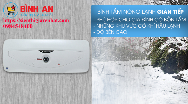 5 Lý do bạn nên mua bình nóng lạnh Ariston