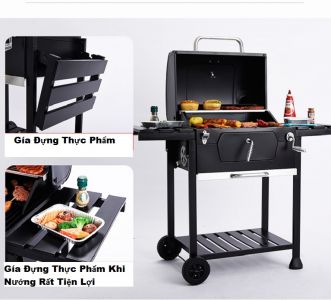 Bếp nướng than ngoài trời BBQ - Sự lựa chọn hoàn hảo cho bữa tiệc nướng ngoài trời