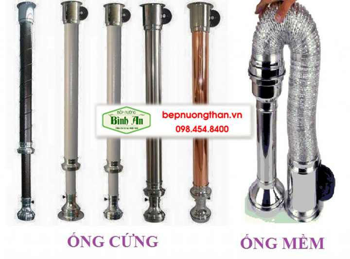 Ống Hút Khói Bếp Nướng Tại Bàn ( Ống Cứng )