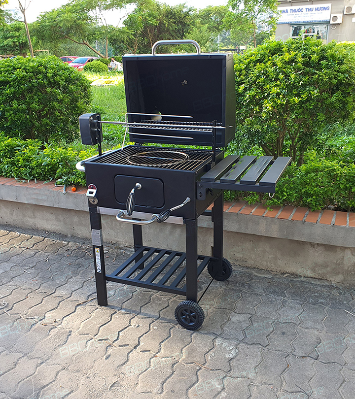 Bếp Nướng Ngoài Trời Có Motor Tự Xoay BBQ-07