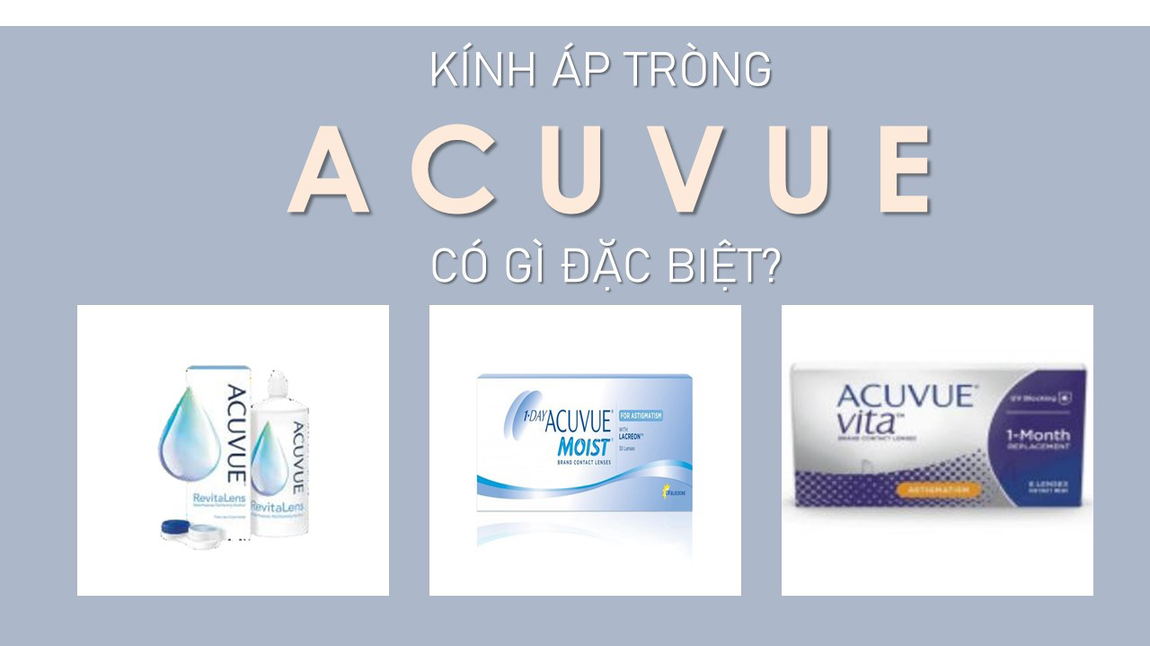 Kính áp tròng Acuvue