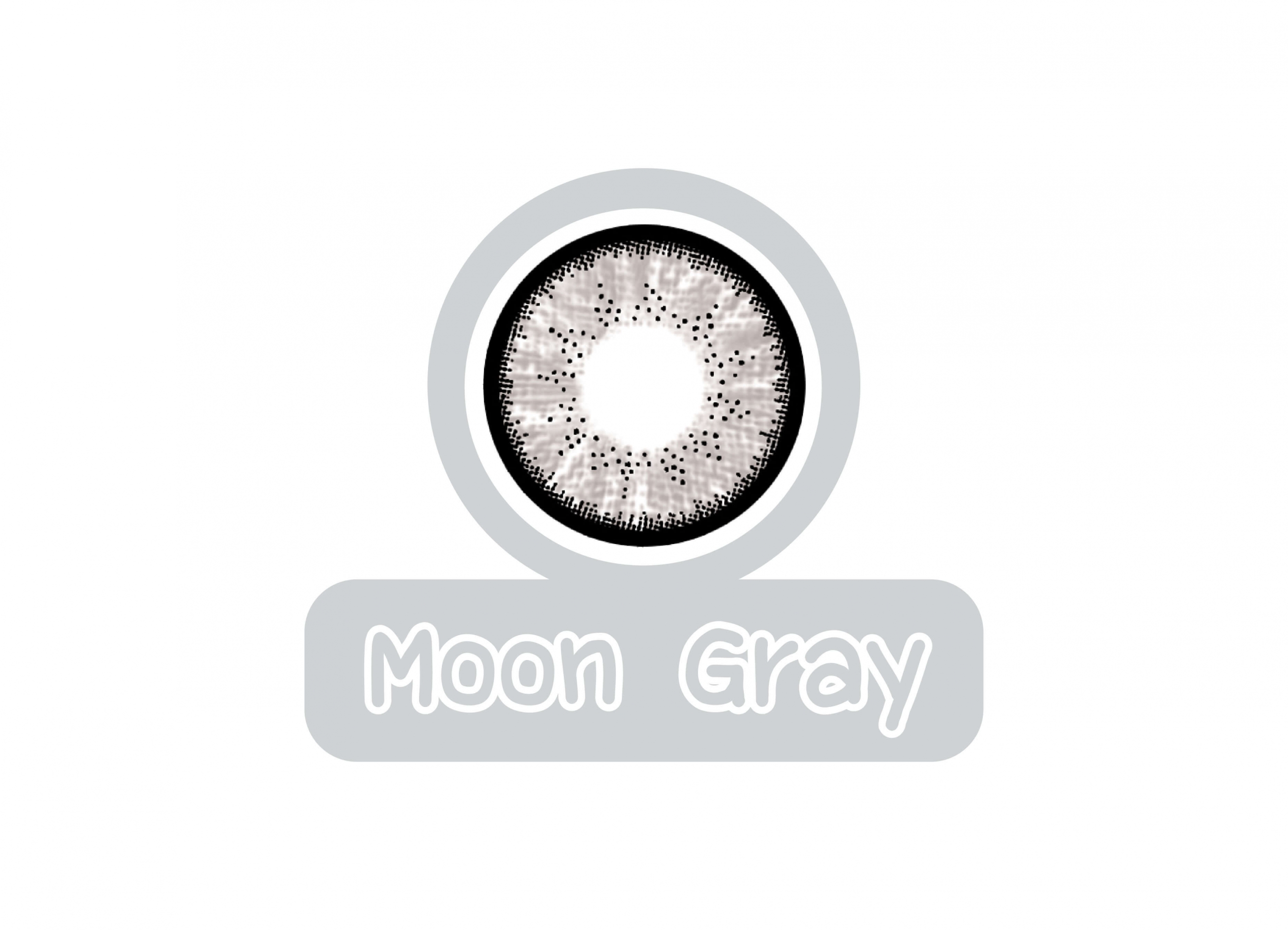 KÍNH ÁP TRÒNG TRẮNG MOON - GRAY