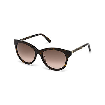 SWAROVSKI SUNGLASSES, HAVANA SK0132 52F