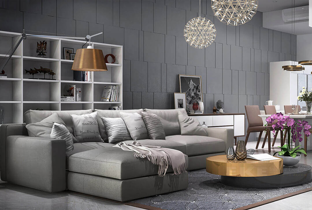 Nhà ống 5m x 20m đẹp kiến trúc hiện đại
