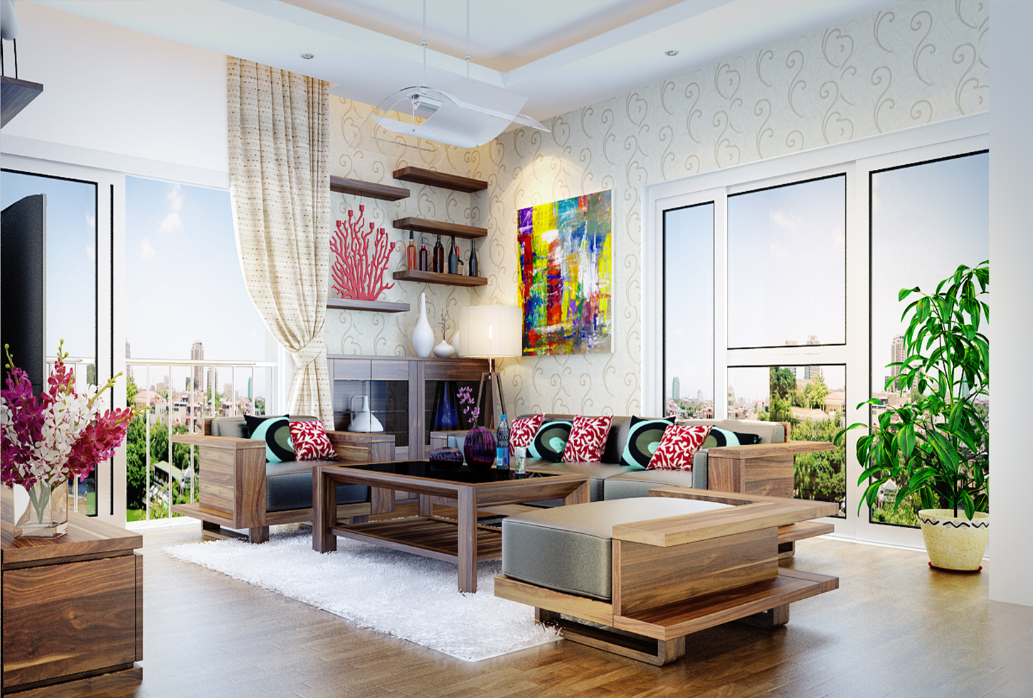 Để ngôi nhà có trường khí tốt