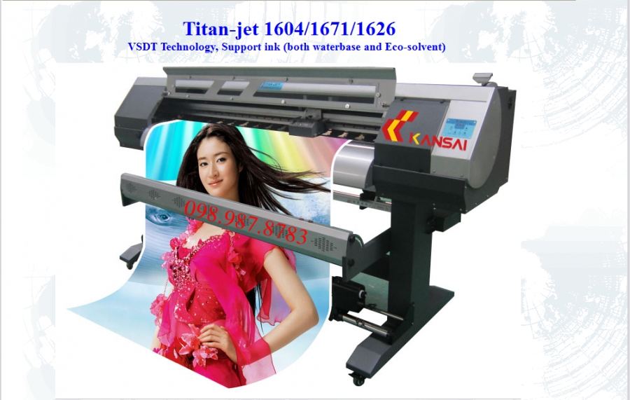 Máy in khổ lớn TITANJET 1601