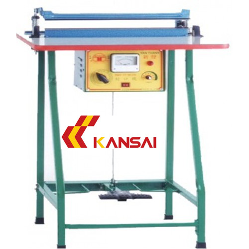 Máy hàn miệng túi dập chân - Kích thước miệng hàn 40cm