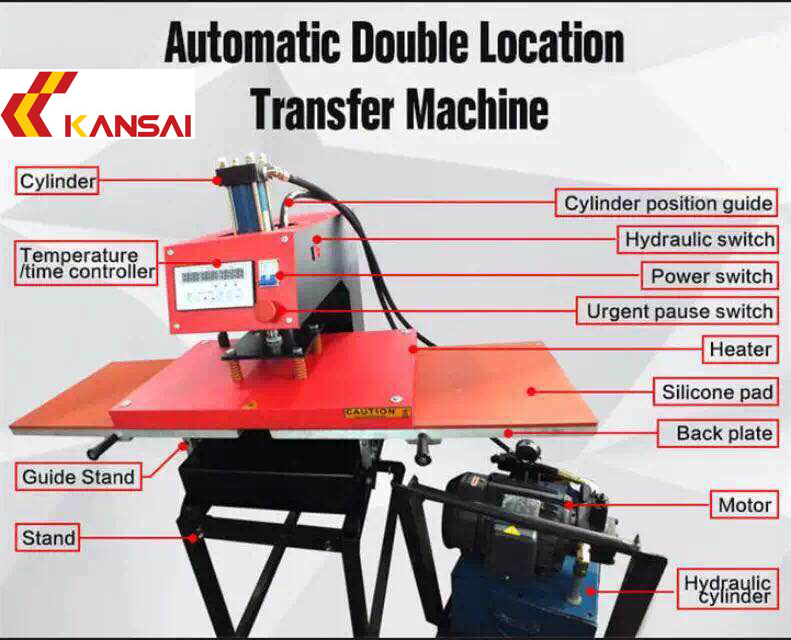 MÁY ÉP NHIỆT THỦY LỰC 60X80