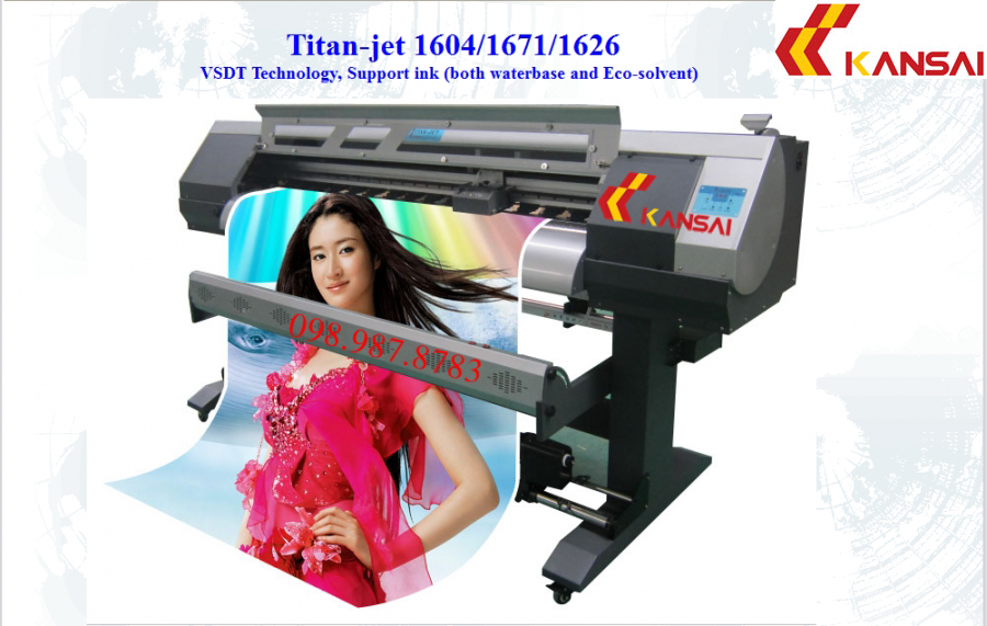 Máy in khổ lớn TITANJET 1601