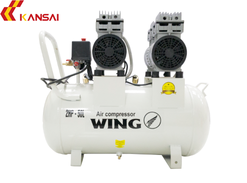 Máy nén khí không dầu Wing TW-OF550X2-50L