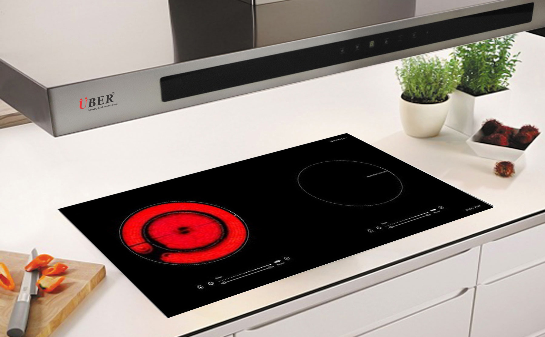 Bếp điện từ Uber 2V68