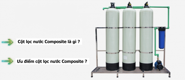 cột lọc nước composite