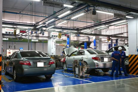 Xử lý nước thải trạm gara ô tô, showroom ô tô