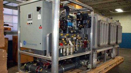Mobile Water Treatment using RO and EDI Systems with GE Wate