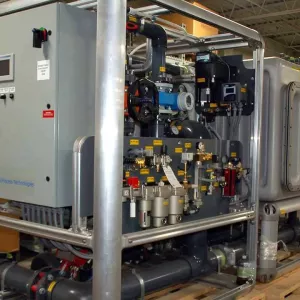 Mobile Water Treatment using RO and EDI Systems with GE Wate