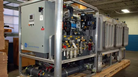 Mobile Water Treatment using RO and EDI Systems with GE Wate