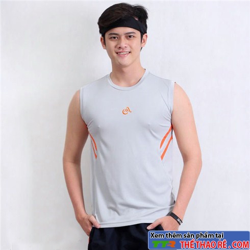 Áo Thể Thao Nam Trắng ATT021
