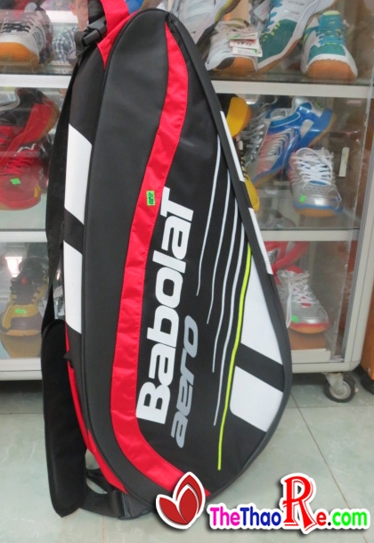 Bao Vợt Tennis Babolat Trắng Đen Đỏ BBL05