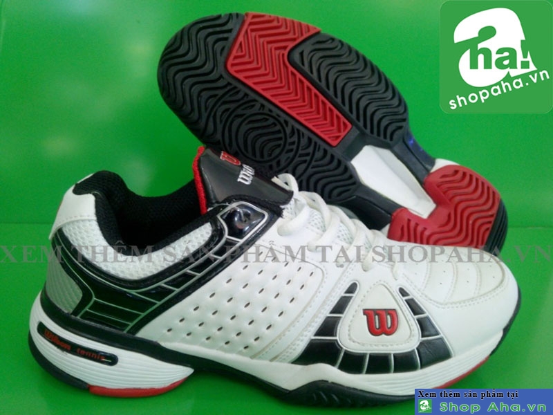 Giày tennis Trắng Đỏ HKT018
