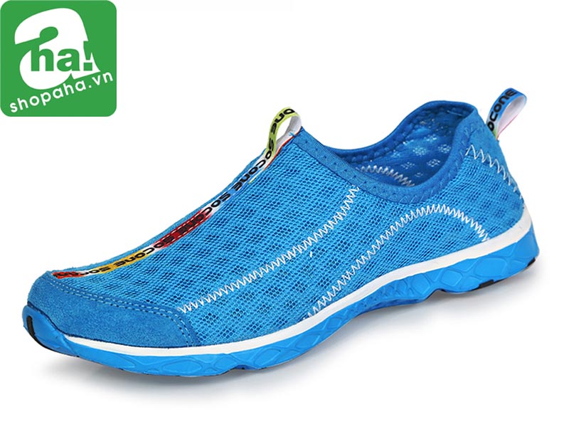 Giày Xỏ Nữ Màu Xanh Nhẹ AER03