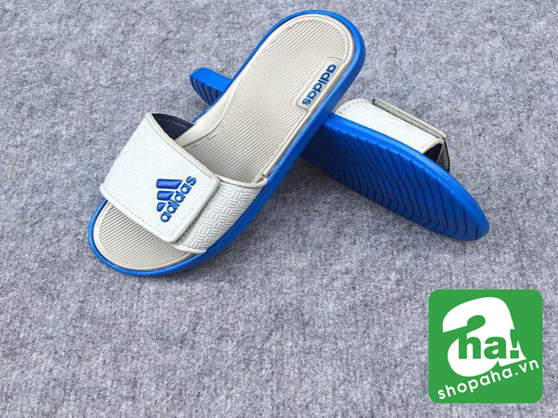 Dép Dán Màu Trắng Adidas DKM010