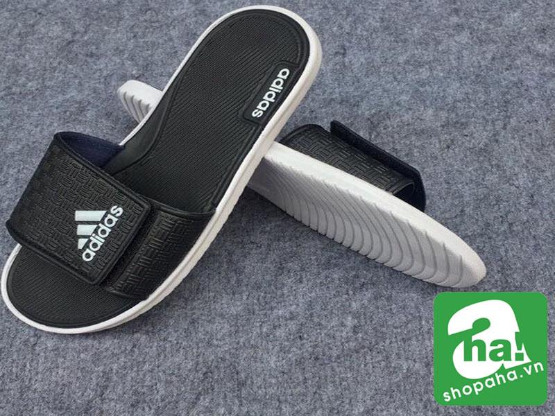 Dép Dán Màu Đen Adidas DKM08