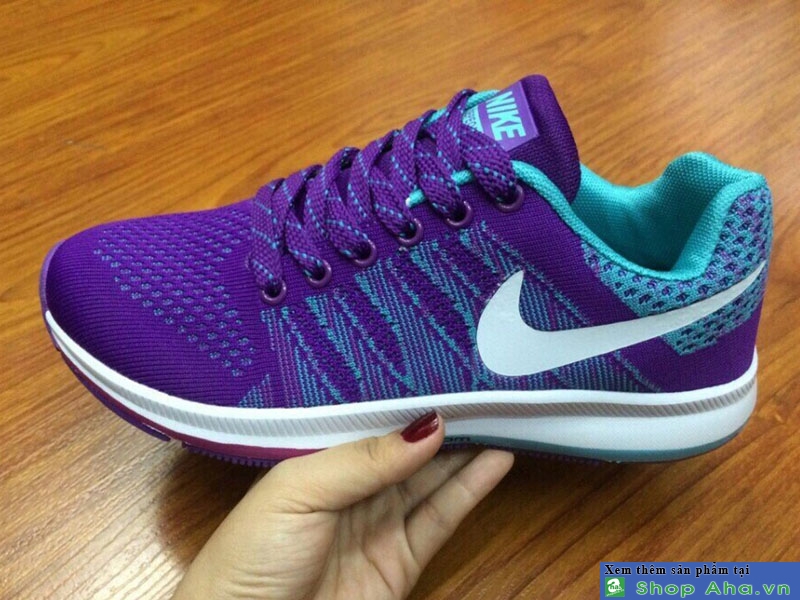 Giày Thể Thao Nữ Nike Tím Xanh GNN08