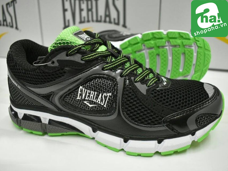 Giày Everlast Đen Xanh Lá EB01