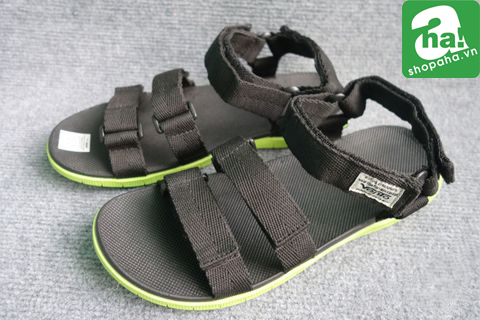 Sandal Vento Đen Đế Chuối SV10