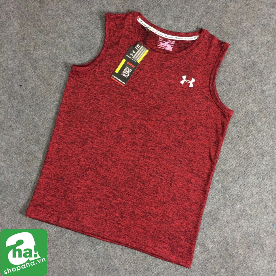 ÁO UNDERARMOUR ĐỎ KHÔNG TAY