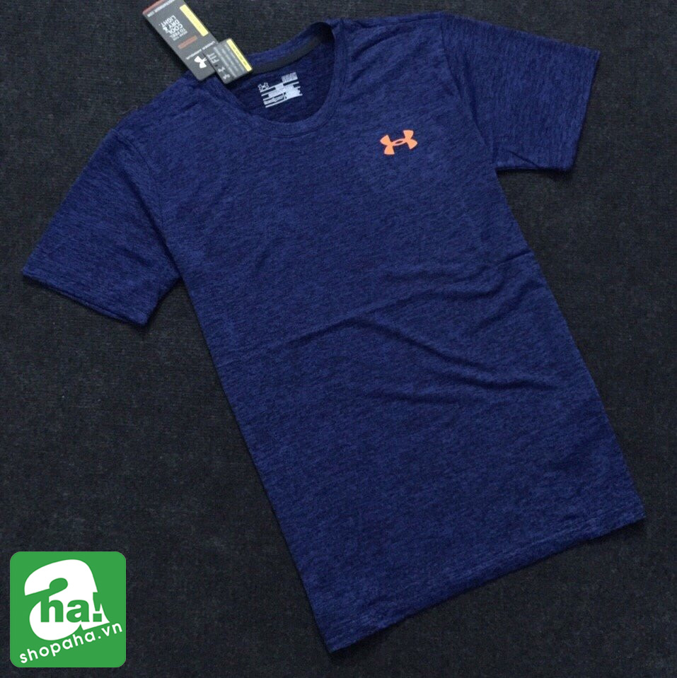 ÁO UNDERARMOUR CÓ TAY XANH LAM