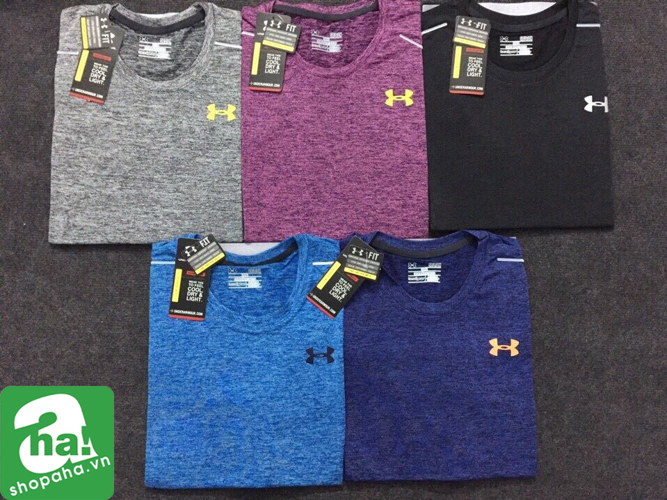 ÁO UNDERARMOUR CÓ TAY ĐỦ MÀU