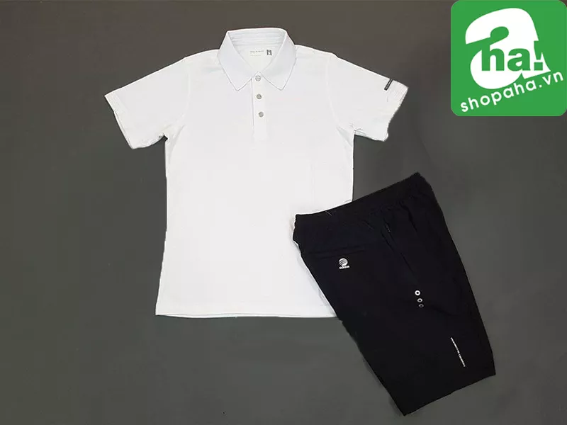 Bộ Quần Áo Thể Thao  Porsche Trắng Đen