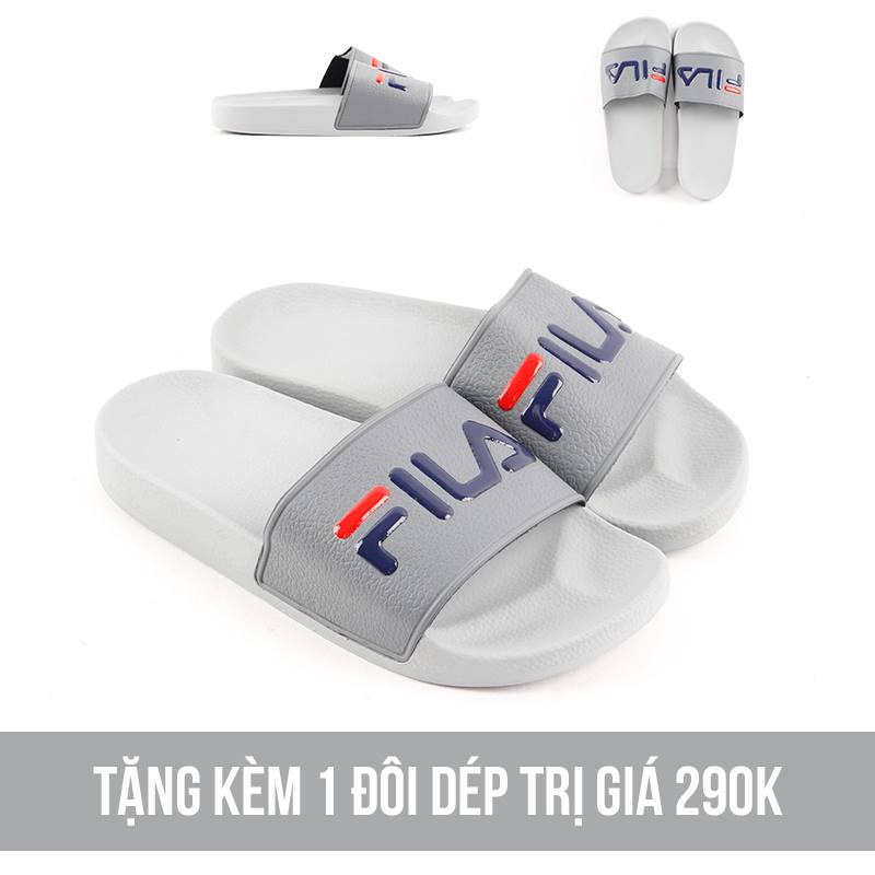 Dép Thể Thao Chính Hãng Fila Xám Trắng