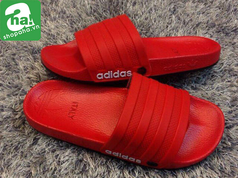 Dép Quai Ngang Adidas Đỏ ECA0401