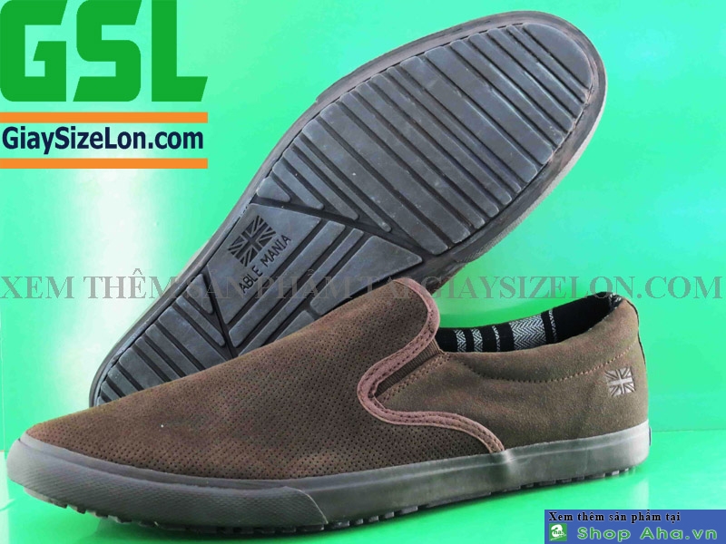 giay mania size lon nau
