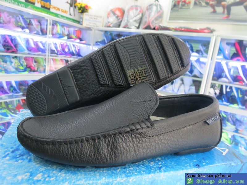 giày da nautica Đen TC012