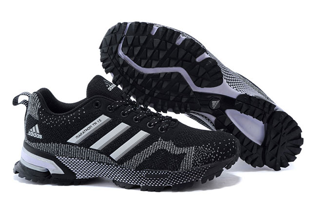 giày thể thao nam adidas đen TTD01