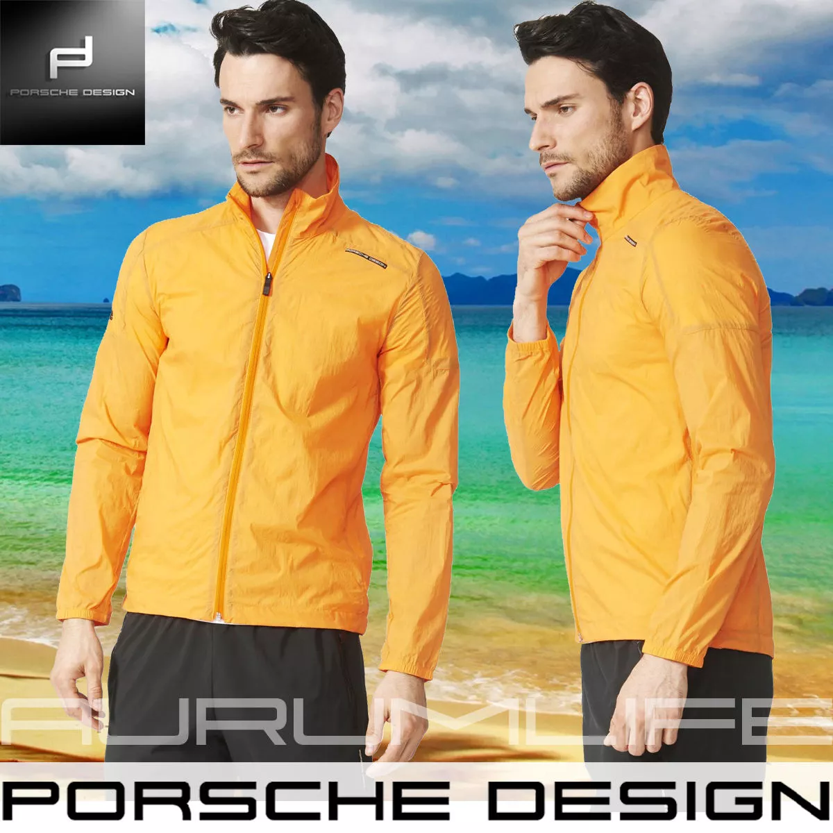 Áo Khoác Gym Vàng Porsche Design