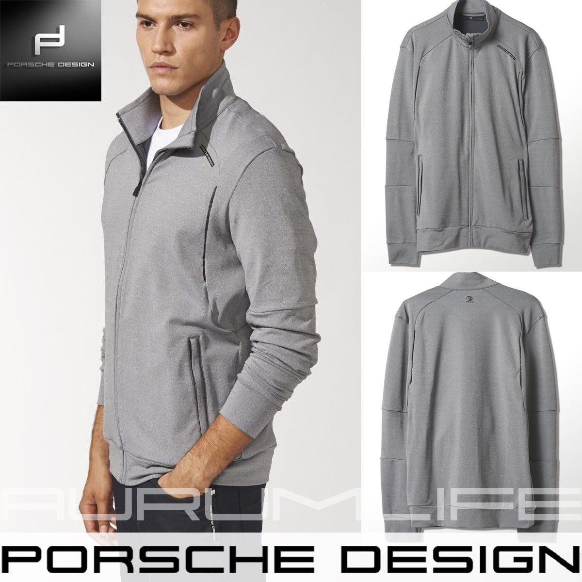 Áo Khoác Thể Thao Xám Porsche Design